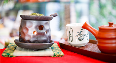 最終価格☆個性派☆金茶市松 訪問着☆菖蒲藤流水金彩☆しつけ